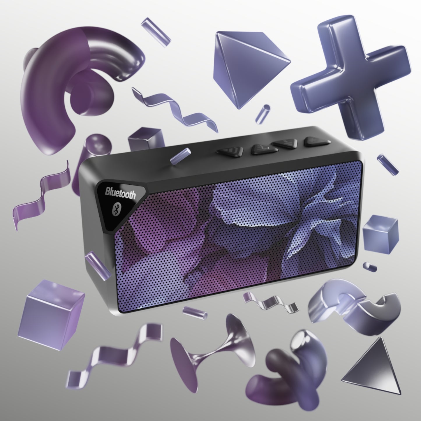 Portable Floral Bluetooth Speaker – Floral Flow Design