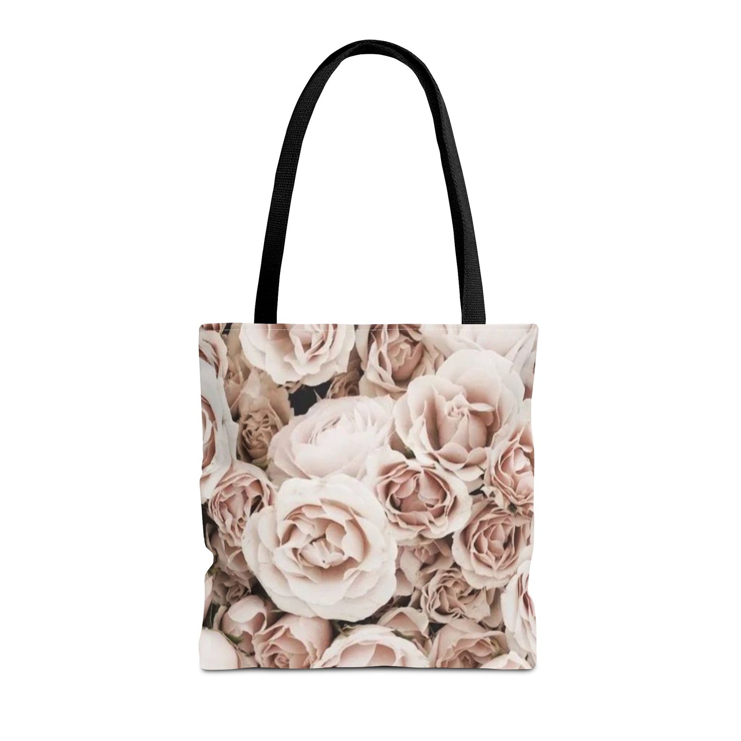 Light Pink Roses Floral Tote Bag for Women – Soft & Feminine