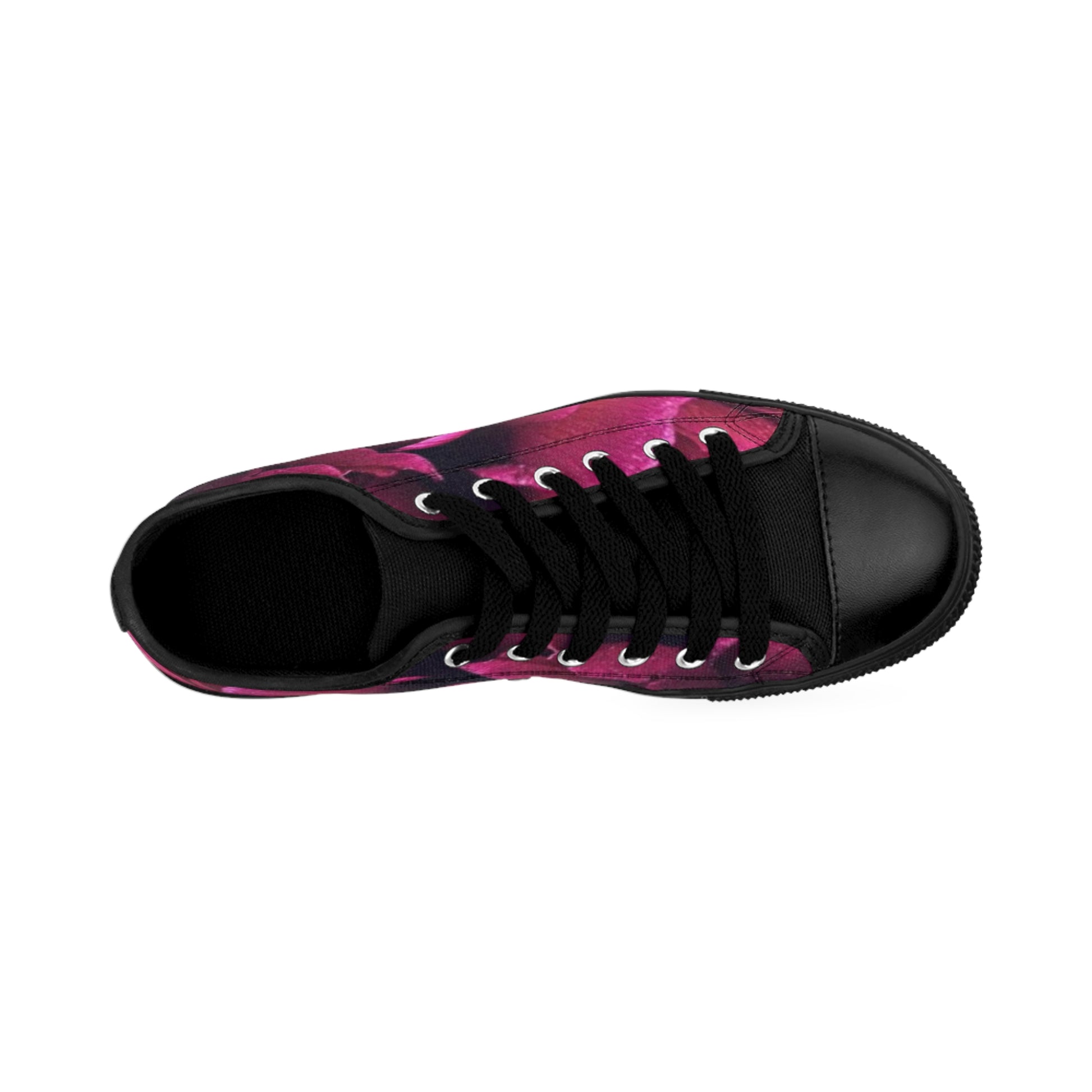 Magenta Comfortable Floral Sneakers – Vibrant & Fun