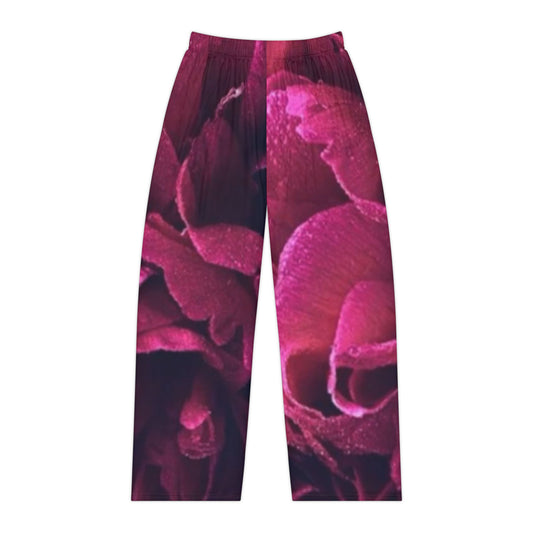 Magenta Cozy Floral Pajama Pant