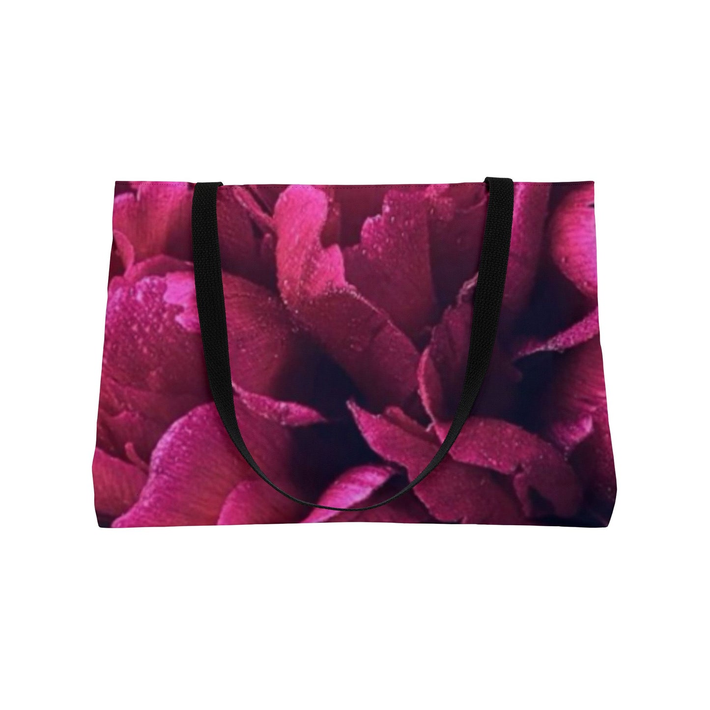 Magenta Floral Rectangle Tote – Bold and Beautiful