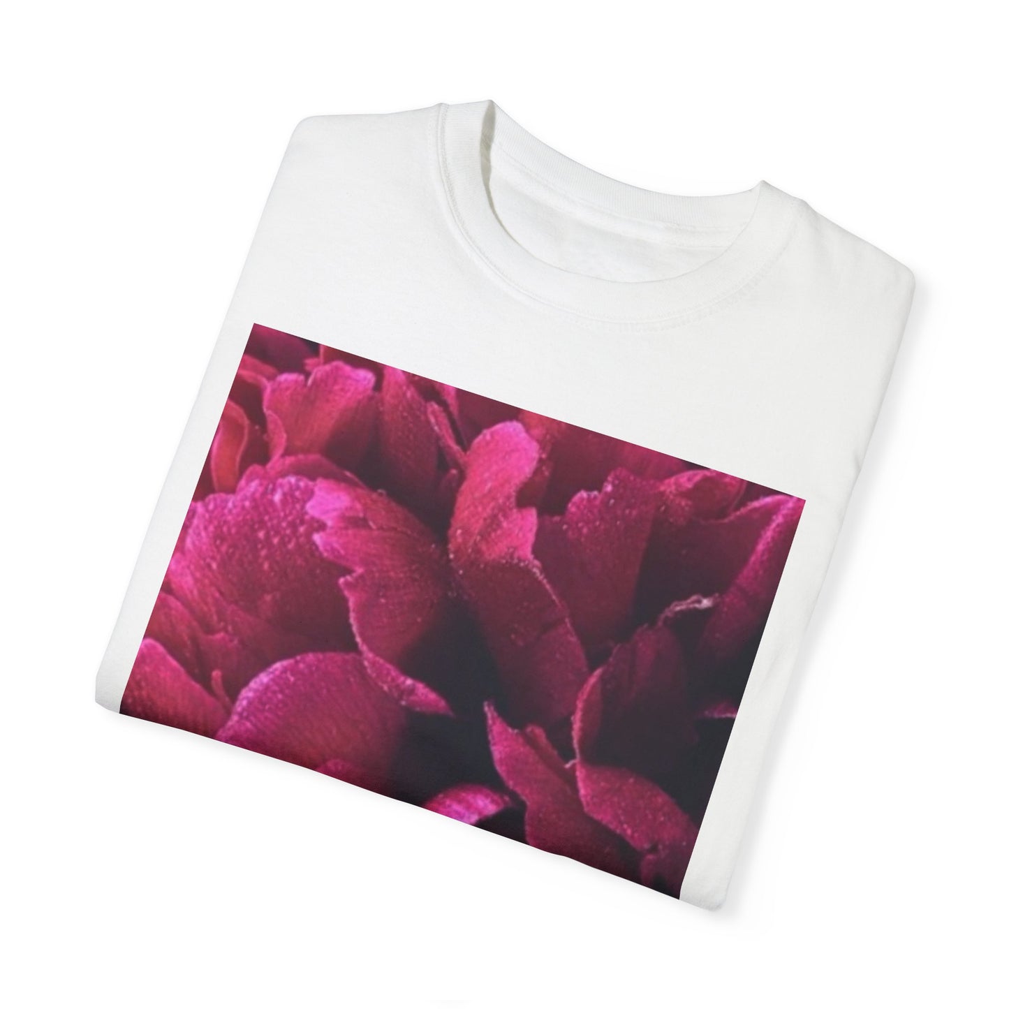 Magenta Floral T-shirt Relaxed Fit