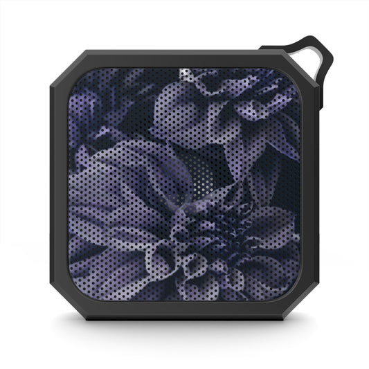 Outdoor Bluetooth Speaker – Blue Dahlia Design, Portable & Stylish