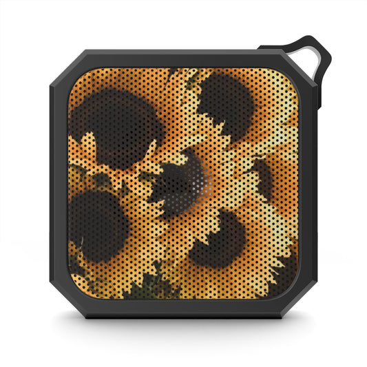 Outdoor Bluetooth Speaker – Sunflower Print, Waterproof & Rugged