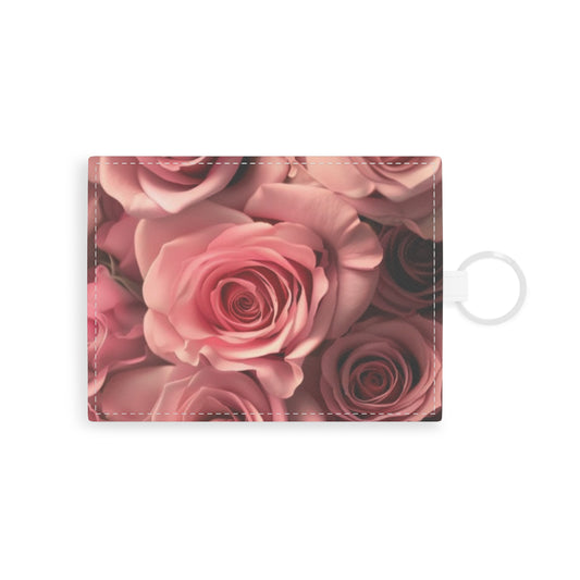 Pink Roses Floral Card Holder – Lovely & Feminine
