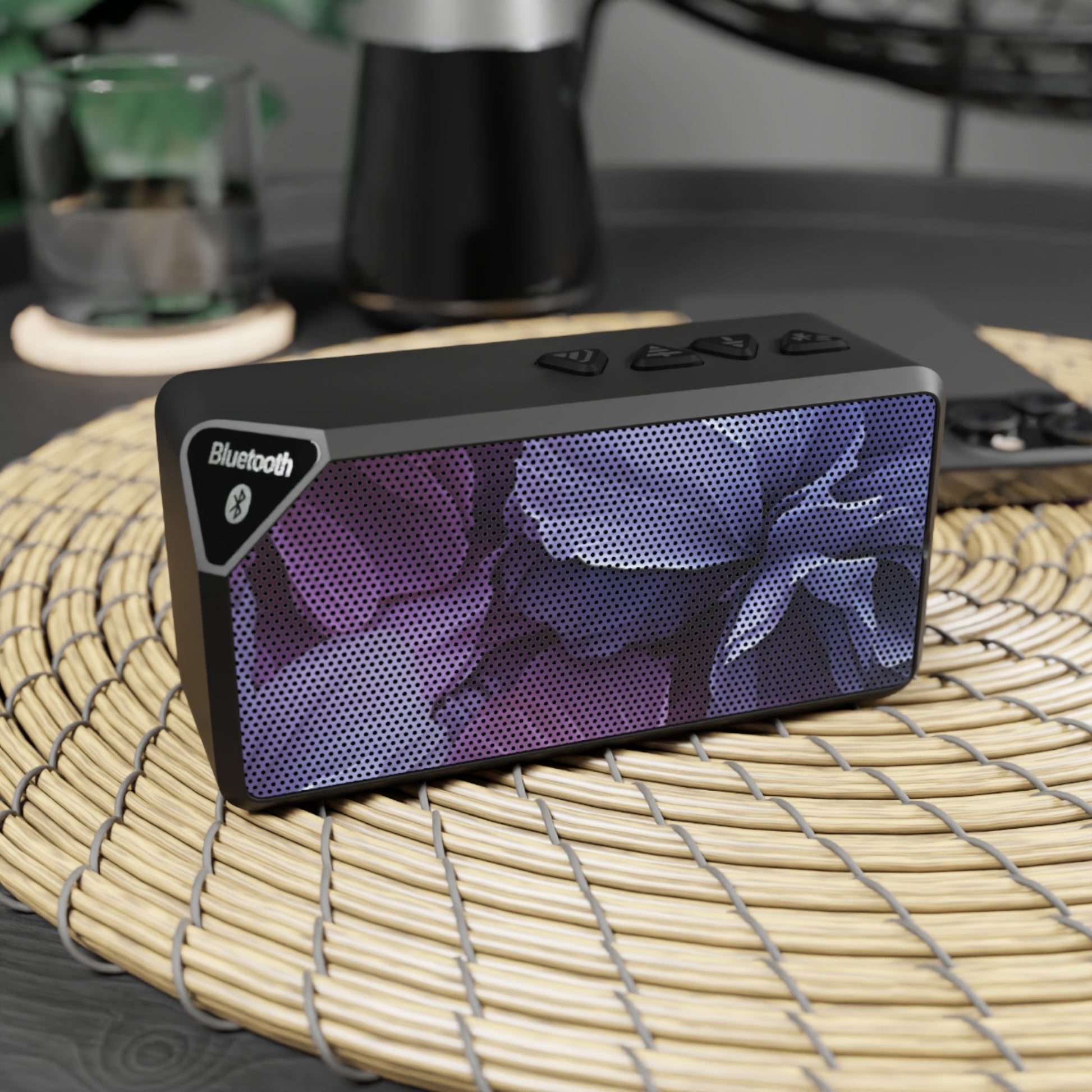 Portable Floral Bluetooth Speaker – Floral Flow Design