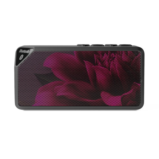 Portable Floral Bluetooth Speaker – Magenta Dahlia Design