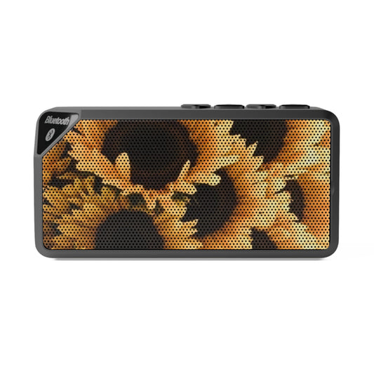 Portable Floral Bluetooth Speaker – Sunflower Design