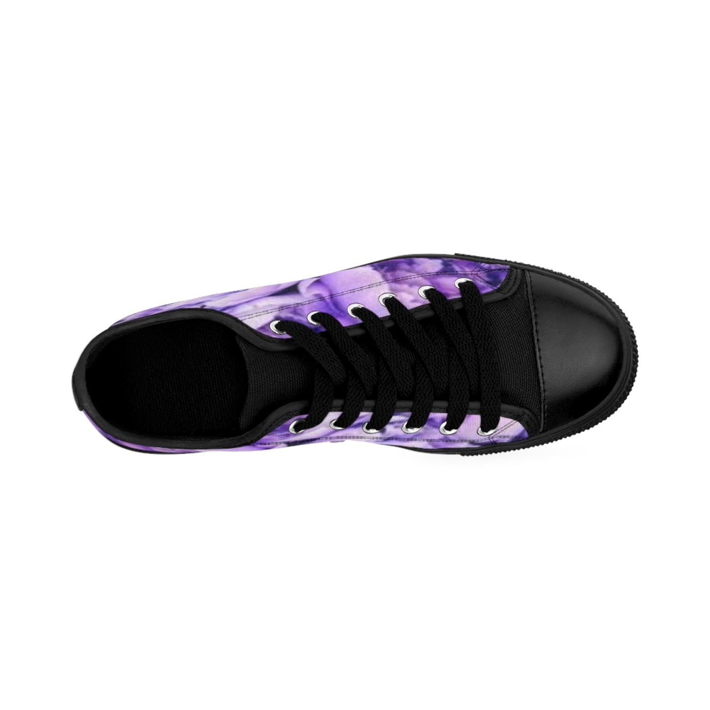 Purple Peony Comfortable Floral Sneakers – Fresh & Feminine