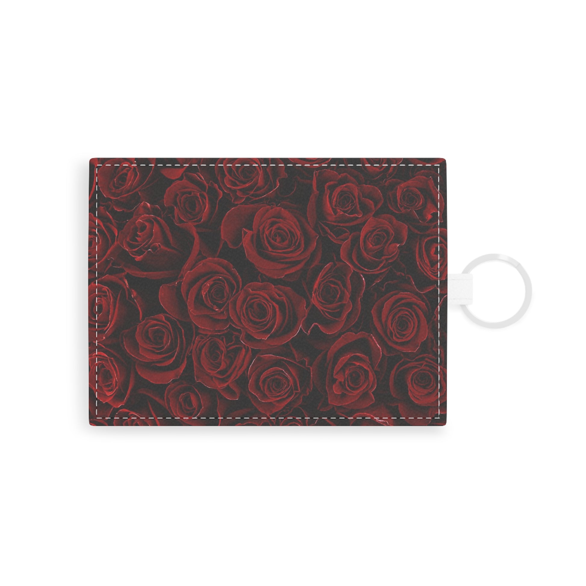 Red Roses Floral Card Holder