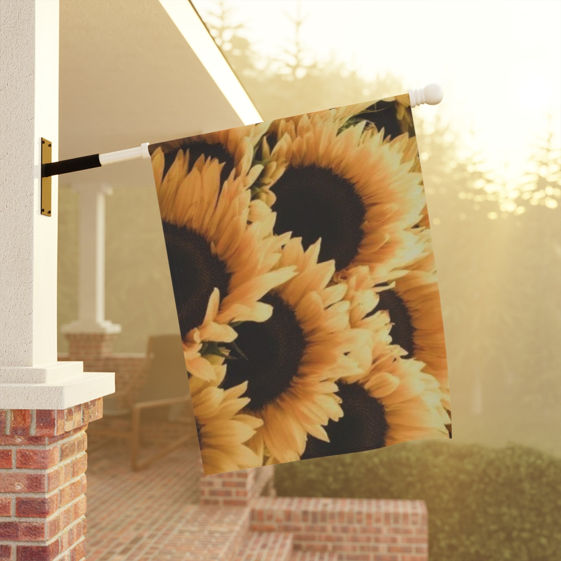 Sunflower Floral Garden and House Banner – Vibrant Outdoor Decor